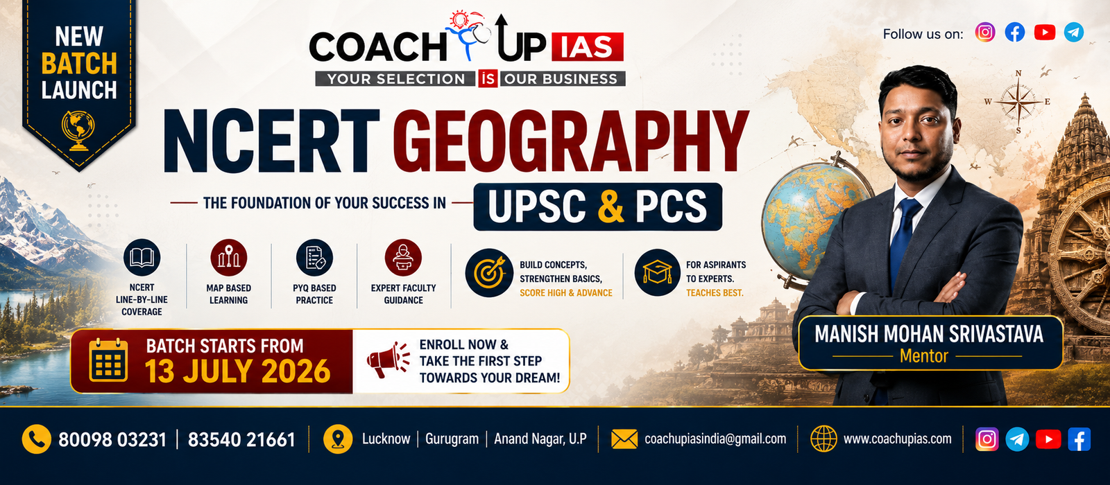 CoachUp IAS — new batch announcement banner 4